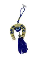 Kesar Zems Blue Resin Evil Eye Wall Hanging Amulet