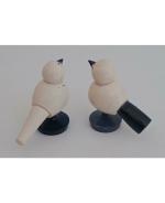 Sagun Handicrafts Andhra Etikoppaka Wooden Hand Made Home Decore Birds