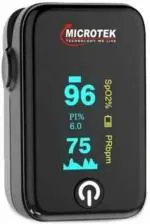 Microtek Fingertip Pulse Oximeter (OX - 06) -Black Incomplete