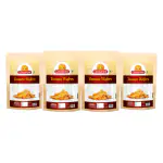 Ghotaram Authentic indori Namkeen Aloo Chips/Potato Chips Wafers | Original Style Chilli Sprinkled, Potato Chips | Tomato Tango Flavour, Crunchy Chips & Snacks Wafers-900g*4Pack