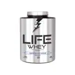 DIVINE NUTRITION Life Whey Protein Powder with 30g Protein per Serving & Digest Enzymes for Muscle Recovery with Immune Support 25 Servings Supplement 2Kg American Ice-Cream by Sahil Khan
