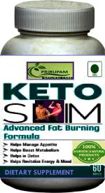 Prirupam KETO SLIM ADVANCE FAT BURNING FORMULA MENS WOMENS - 60 CAPSULES (Pack of 1)