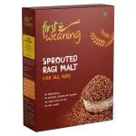 First Weaning Sprouted Organic Ragi Malt, for making dosa's, idli's, ambali, 200g pack of 2 ( 200g*2)