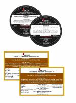 Absolute Beauty Activated Charcoal and Honey Beauty Bath Soap, 100 g - Pack Of 4