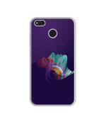 Casotec Vector Girl Design Printed Silicon Soft TPU Back Case Cover for Xiaomi Redmi 4