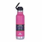 PE BIRDS Unbreakable Pink Stainless Steel Vaccum Flask