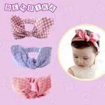 Bembika Multicolor Synthetic,Cotton Newborn Turban Knot Printed Headbands For Kids - Free Size