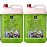 BLISS & BLUSH Dishwash Liquid 10 Liter Green Eco-Friendly & Non-Toxic | Baby and Pet Safe with 100% Herbal Actives