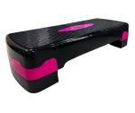 MAPACHE Aerobic Exercise Steper Elevate Your Workout with the 2 Level Complete with Mat for Gym Excellence Pink