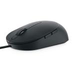 SATYARAM Dell MS116 Wired Optical Mouse 1000DPI LED Tracking Scrolling Wheel Plug and Play-A