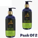 Laurvel Aloevera Facewash 250ml pack Of 2