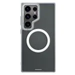 Star Craftune YOUNGKIT for Samsung Galaxy S24 Ultra Case (6.8'' Inch), Compatible with MagSafe, Miltary Shockproof Hard Translucent Matte Back Cover & Soft Bumper Magnetic Phone Case for Samsung Galaxy S24 ULTRA - Grey