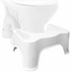 BUMTUM Perfect Posture Plastic Squat Potty Step Stool for Western Toilet Anti-Slip Potty Seat