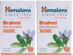 Himalaya Wellness Pure Herbs Brahmi Mind Wellness Ayurvedic Medicine (2 Packs, 60 Tabs Each)