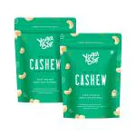 Yogabar Cashews 1kg W320 (500g Value Pack of 2)| 100% Natural & Premium Whole Organic Cashew Nuts| King Size Crunchy Kaju Nuts| Premium Nuts & Dry Fruits| Rich in Fibre, Vitamin E, K, B6 & Boosts Immunity| Healthy Snacks