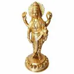 GURU JEE Brass Statue God Dhanvantari Avatar of Lord Vishnu God of Ayurveda Standing Idol Murti Gifts Pooja Showpiece