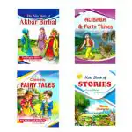 Exello Golden Story books for kids, Bedtime Children English Story Book for kids - Set of 4 books
