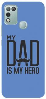 Hesofy Infinix Hot 10 Play Multicolor Polycarbonate Back Cover