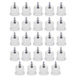 Crescent Hijama Wet Cupping Therapy Cups, 24 Cups, Size 3