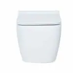 PARRYWARE LUCO Range Rimless Wall Mount WATER CLOSET / TOILET BOWL (White) | 343x488x360 mm, UF Slim Seat Cover | Western Toilet/Water Closet(EWC) For Bathroom | C022U1C