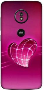 aadia Motorola Moto G6 Play Pink Matte Vinyl Signs and Symbols Printed Mobile Skin Sticker