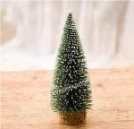 Webelkart Premium Artificial Mini Christmas Tree Table Decor Tree with Wooden Base - Christmas Xmas Table Top Tree for Home Office Living Room Decor - Christmas Decoration (Set of 1)