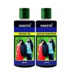 Onesta Men & Women's Adivasi Herbal Hair Oil With Shampoo For Fast Hair Growth and Dandruff Control Damage Repair Healthy Silky & Luxuriant Hair combo (PACK OF 2)