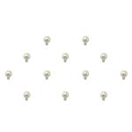 Comet Busters White Stone Bindi For Women