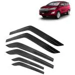 Kingsway Car Wind Deflectors Rain Guard Window Visor for Toyota Innova Crysta 2015, 2016, 2017, 2018, 2019, 2020, 2021 Model, Car Door Visor Online India, Car Sun Shades