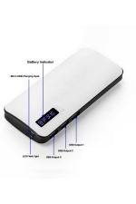 Miox LSB Grand Max White Lithium Ion 32000mAh Power Bank 12W