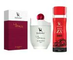 1 RAMSONS LAOPALE PERFUME (100ML) + 1 RAMSONS RED ZX BIKER DEODORANT (200ML)