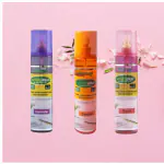 Herbal Strategi - NatureSpray Room Freshener Spray Lavender + Rose + Sandal - Made With Natural Essential Oils - 250mL each