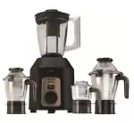 HAVELLS GHFMGDVE100 Klassic 1000 W Juicer Mixer Grinder (4 Jars, Black, Grey)