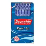 REYNOLDS RACER GEL 1CT BAG - BLUE PACK OF 50 PENS