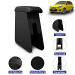 Kingsway Custom Fit Console Car Armrest, Suitable For Ford Figo, Model Year : 2008 - 2014, Color : Black, Wooden, 1 Piece