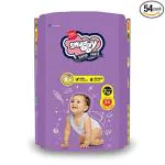Snuggy Medium Baby Diaper Pants (Pack Of 54)