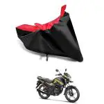 KEDIT New Honda SP 125  Universal Motorcycle Bike/Scooty Two Wheeler Safety Full Body Cover Honda SP 125  Red Black Colour KK-362
