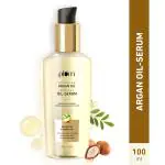 Plum Moroccan Argan Oil Miracle Oil-Serum | For Hair & Scalp | Powered by 6 Wonder Oils- Moroccan Argan, Moringa, Jojoba, Virgin Olive, Hibiscus & Castor |Smoothens Hair, Restores Sheen, Nourishes & Hydrates | Silicone-Free, 100% Vegan