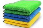 KitchenFest Microfiber Cleaning Cloth for Car , Kitchen, Bike, Laptop, LED TV, Wet and Dry (3 Units)