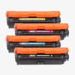 GC Original CARTRIDGE CE740 (B)/CE741 (C)/CE742 (Y)/CE743 (M) Compatible for CE270A/CE271A/CE272A/CE273A/CE270/CE271/CE272/ CE273/CE270/(650A)/CE740A/CE741A/CE742A/CE743A/CE740A (307A)/Canon Satera LBP-9100c/HP Color LaserJet Enterprise M750/HP 750/CP5520