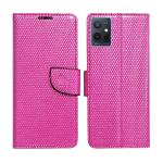 A D Enterprises Net Pink Flip Cover for Vivo Y75 5G | Magnetic Case | Shock Absorbent | Flip Cover Vivo Y75 5G