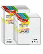 Variety Canvas Painting White Canvas Board 6 x8 and 8 x 10 inch