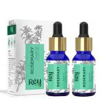Rey Naturals Hair Oil Rosemary Rejuvenating - 15 ml (pack of 2)