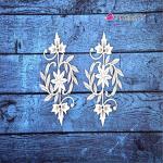 Immix Leafy Flora Chipboard Embellishment