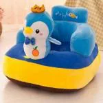 KYNIT Penguin Baby Sitting Chair Support Chair Baby Boy Girl Gifts - Blue, Yellow