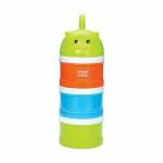 Mee Mee Multi Storage Milk Powder & Food Container | Microwavable Baby Food Box (Multicolor) (Travel Friendly)