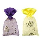 3Pure Perfume Potli White London and Sandal Air Freshener, 50gm, Set of 2pcs , Pack of 2