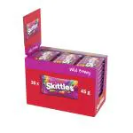 Skittles Wild Berry Flavour Candy, 45 G Pack of 4