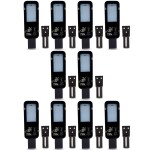 D'Mak 30 Watt Waterproof Smart Led Street Light for Outdoor Purposes (White, Pack of 10)