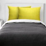 JDX Micro Fiber Pillow Filler| yellow Pillow 16x24 Inches Set of 2| Hotel Quality Soft Pillows